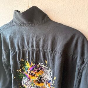 Tommy Bahama “Happy New Year” Button Down Shirt